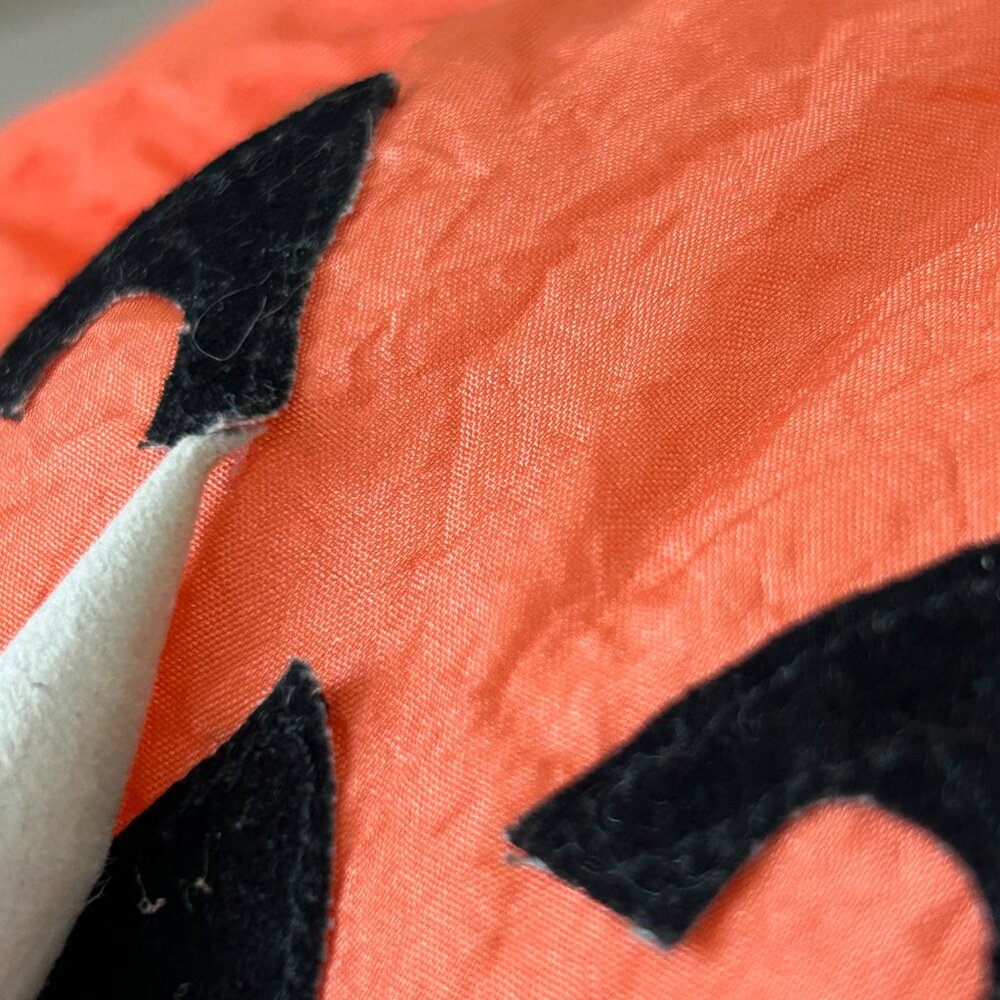 Gibson Greetings Pumpkin Plush Nylon Jack o Lantern Halloween Parachute 1993 - Picture 11 of 16